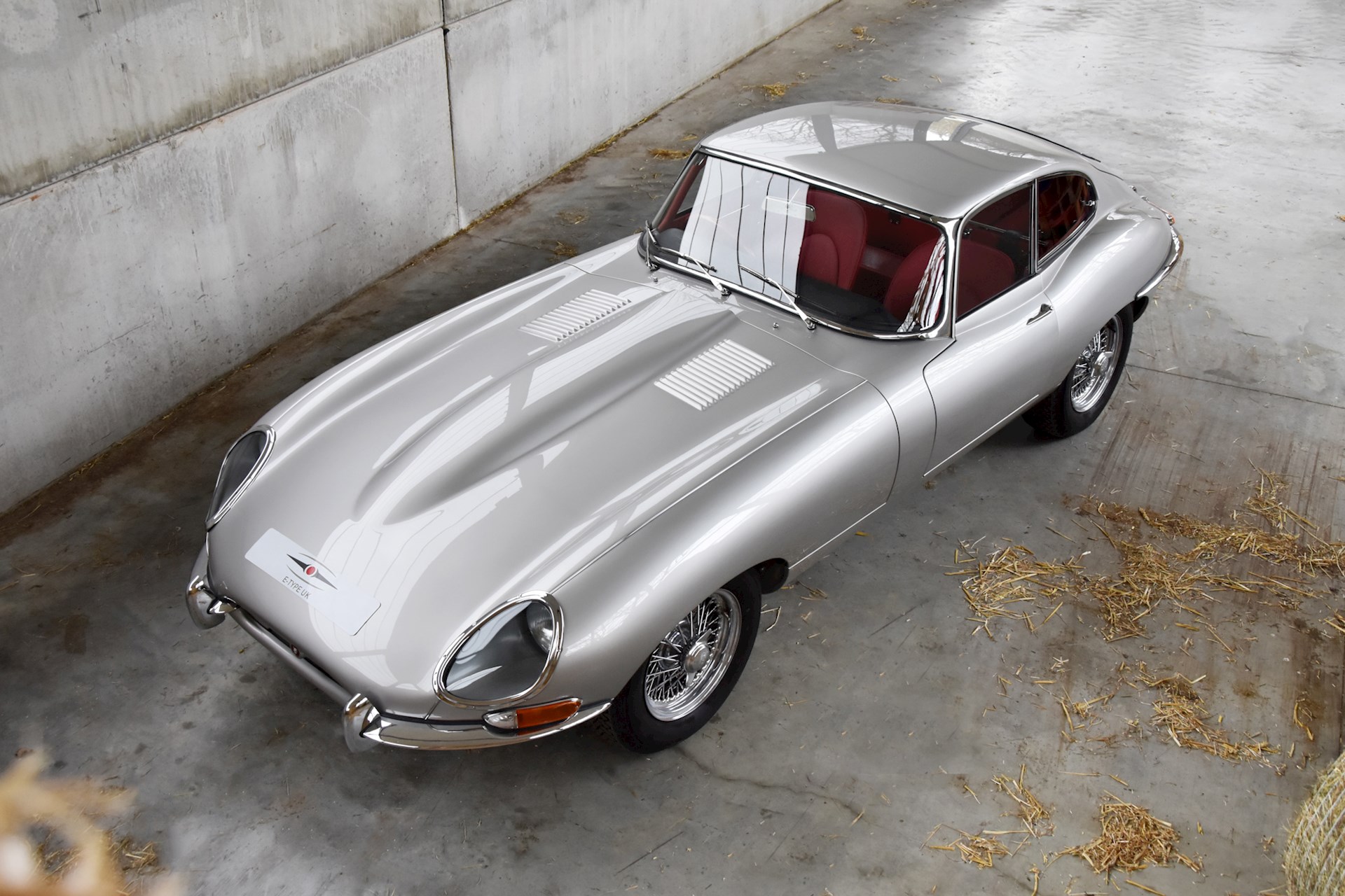 GT-SPIRIT 1:12 – Jaguar Type E Gris – Voiture De Sport Miniature Collection